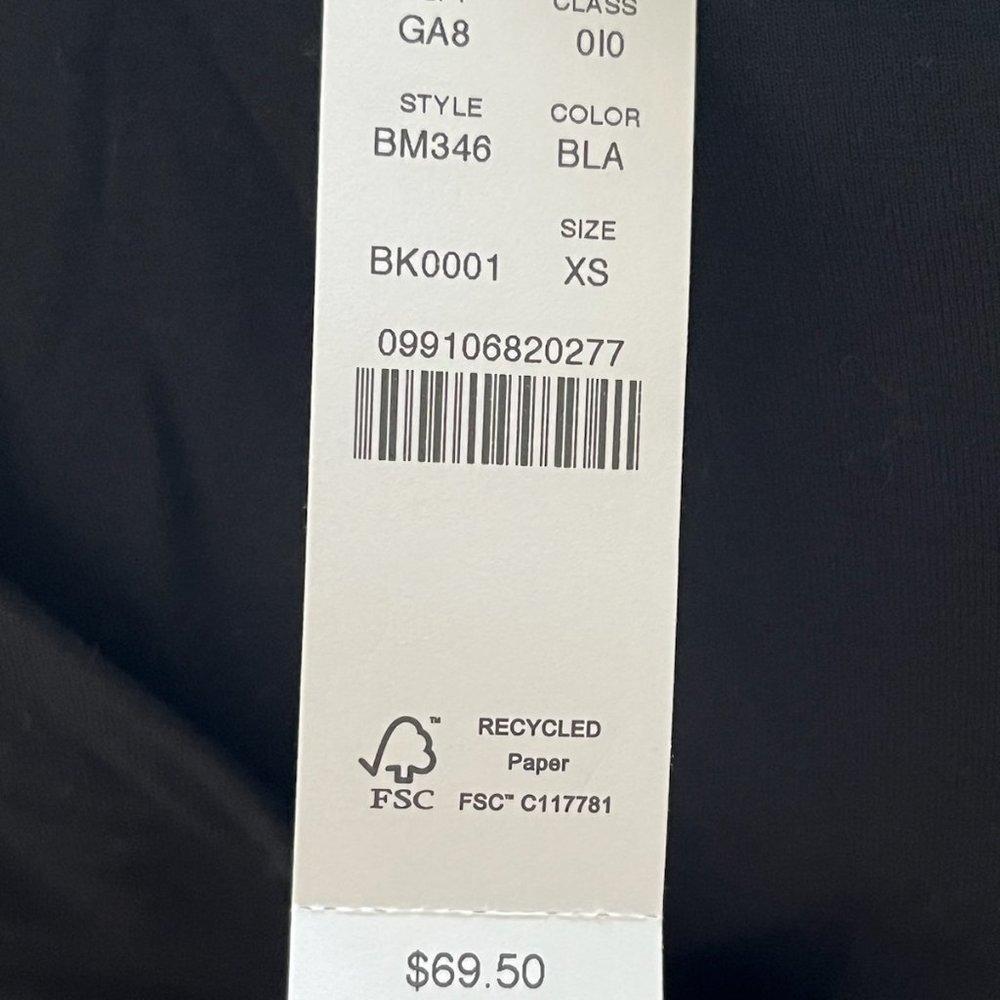 J.Crew Backless long sleeve top - Picture 3 of 3